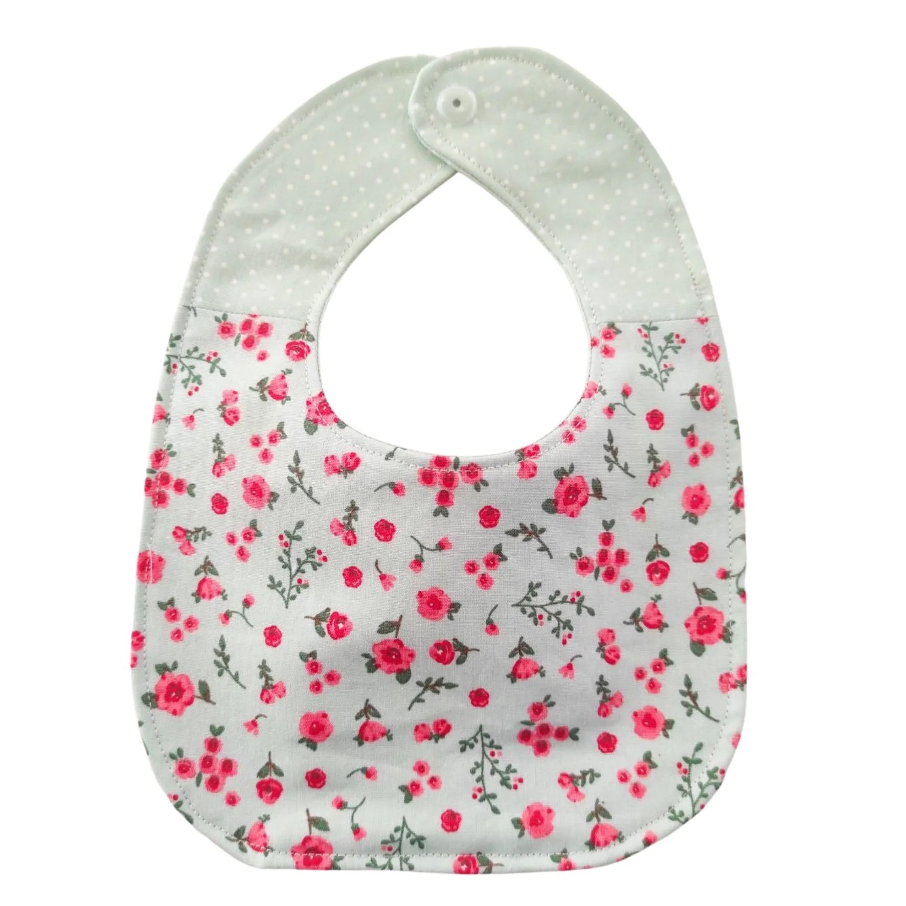 Σαλιάρα με σχέδιο πράσινο floral